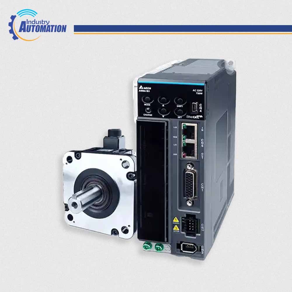 سروو موتور 200W بدون ترمز 3000RPM سری B3 دلتا ECM-B3M-C20602RS1